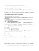 Neuronal Control of Gastrointestinal Smooth Muscle: Worksheet