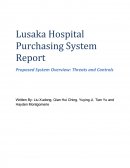 Lusaka Hospital Purchasing System Report