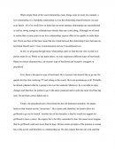 Essay on Personal Experience - Boyfriends