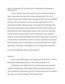 Barriers to Participation in Pe and Sport That Exist Among Children and Adolescents: A Literature Review