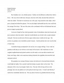 Eng 099-102 Essay on My Grandma