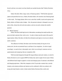 Реферат: Harley Davidson Case Analysis Essay Research Paper