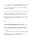 Economics Case - Noon Pakistan Limited
