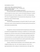 Economic News Analysis