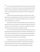 Essay on War