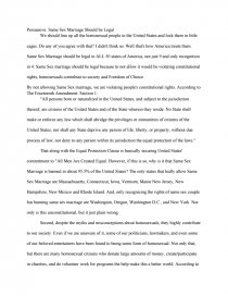 same sex marriage should be legal essay essay about same marriage