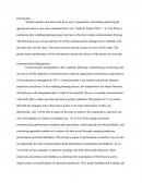Human Capital - Communication Management