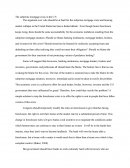 The Subprime Mortgage Crisis in the U.S