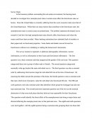 Survey Paper - How Unemployment Rates in Certain Areas Affect the Foreclosure Rates on Homes