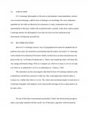 Conclusion - E.E. Cummings' Philosophies