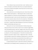 College Essay - Bmw Mercedes