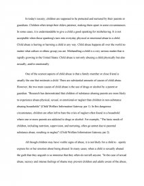 Реферат: Sexual Abuse Essay Research Paper Sexual abuse Реферат: Sexual Abuse Essay Research Paper Sexual abuse