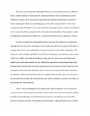 Essay on the Relationship Between Frankenstein and the Creature - Compare Their Relationship