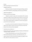 Propuesta De Proyecto De Investigacion (spanish)