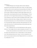 William Shakespeare's Play the Tragedy of Romeo and Juliet