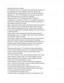 Information Systems in General