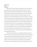 World War 1 Essay