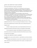 Servant and Competency Based Leadership