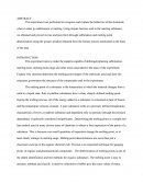 Sublimation and Melting Point Determination