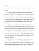 Traveling Essay