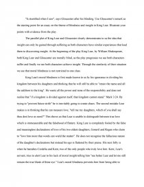 king lear essay