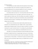 Remembered Event Essay
