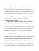 Ethics and Morals