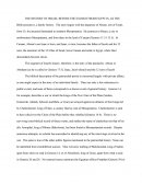 The History of Israel Before the Exodus from Egypt
