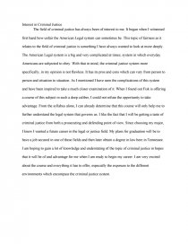 Реферат: Criminal Justice Essay Research Paper Criminal Justice