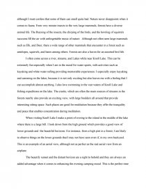 Реферат: Camping Essay Research Paper Camping