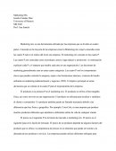 Mkt 421 - Marketing Mix (spanish)