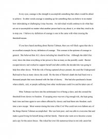 How To Write An Essay In High School Essay Preview Harriet Tubman Example Essay Thesis Statement also English Essay Example Harriet Tubman Essay Health Education Essay