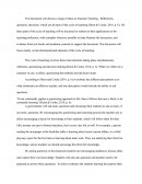 Teaching - Reflections, Questions, Decisions