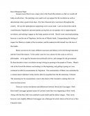 David Response Paper