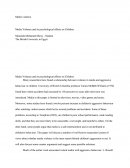 Media Violence and Its Psychological Effects on Children (literature Review)