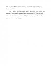 Реферат: Metamorphisis Essay Research Paper Metamorphosis 20th Century Реферат: Metamorphisis Essay Research Paper Metamorphosis 20th Century