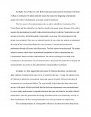 Bureaucratic Responsibility and Democratic Governance