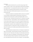 Personal Essay