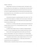 Stolpestad - English Essay