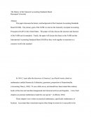 The History of the Financial Accounting Standards Board