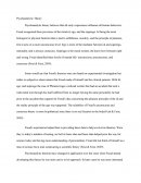 Psychoanalytic Theory