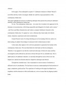 English Lit. Extended Essay