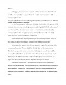 English Lit. Extended Essay