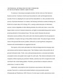 The Personal Information Security Problems of the Electronic Credit Card System