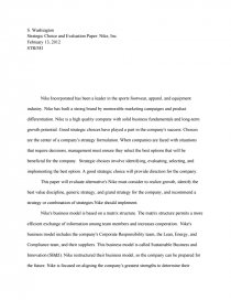 research papers nike