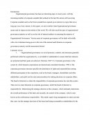 Organizational Governance