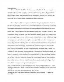 Реферат: Macbeth Vs Lord Of The Flies Essay Реферат: Macbeth Vs Lord Of The Flies Essay