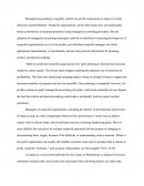 Managerial Accountinng Essay