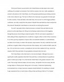 Overconsumption" Vs. "overpopulation