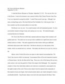 Bowers Museum Report